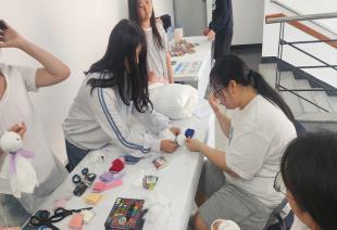 우리마을교육나눔 청소년 체육대회 비 인형 키링...